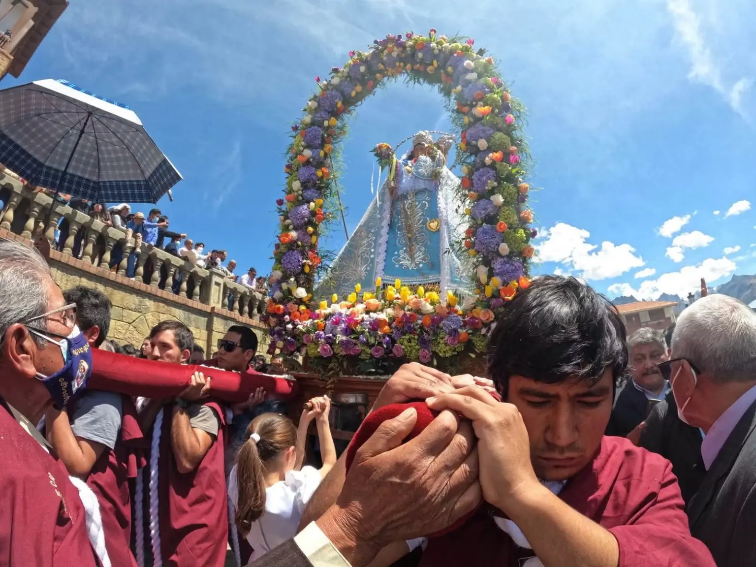 Procesión de Mamá Ashu en Chacas