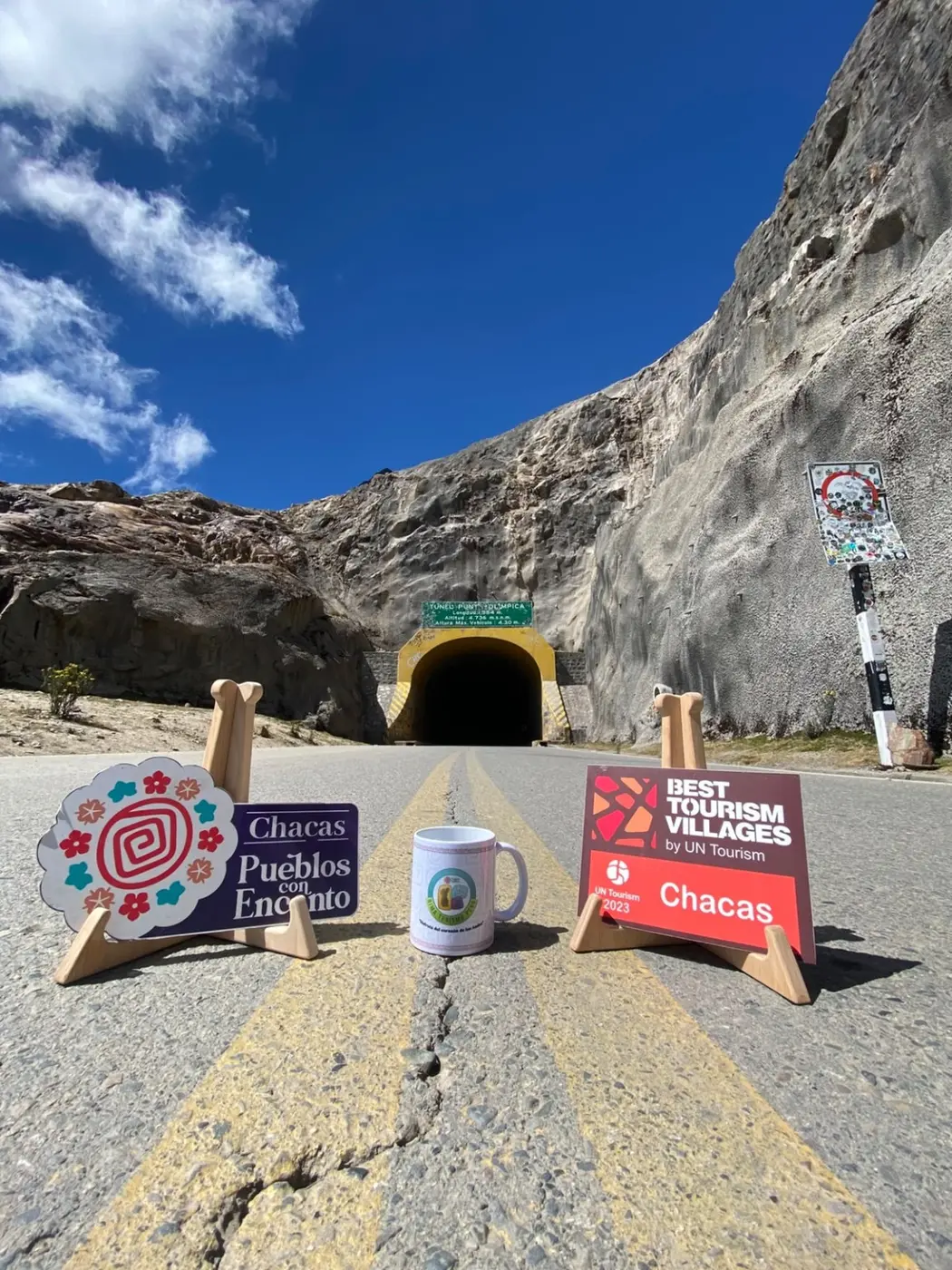 Entrada al túnel Punta Olímpica